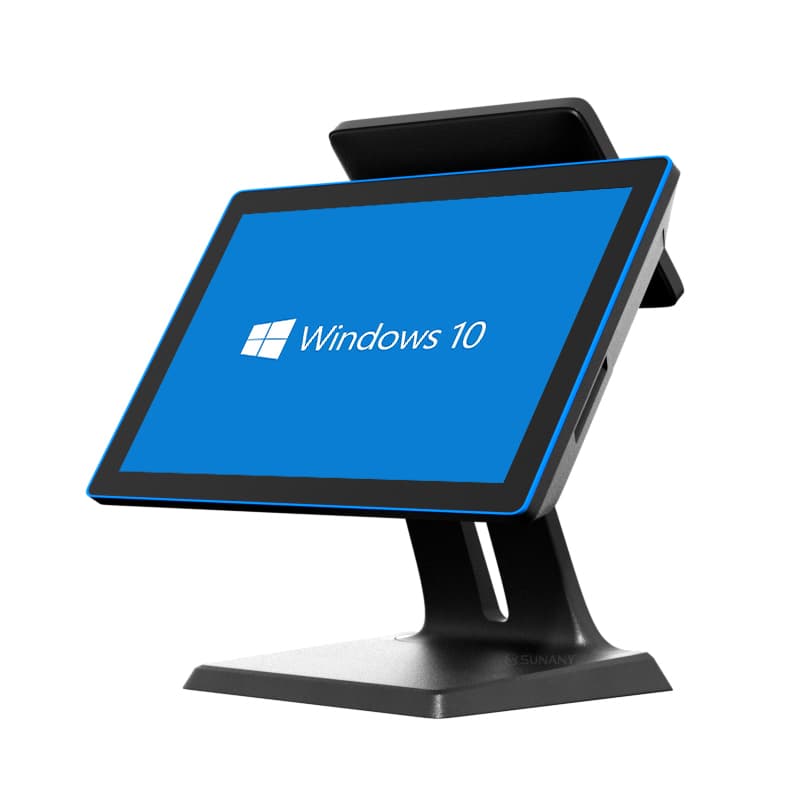 Dual screen POS System