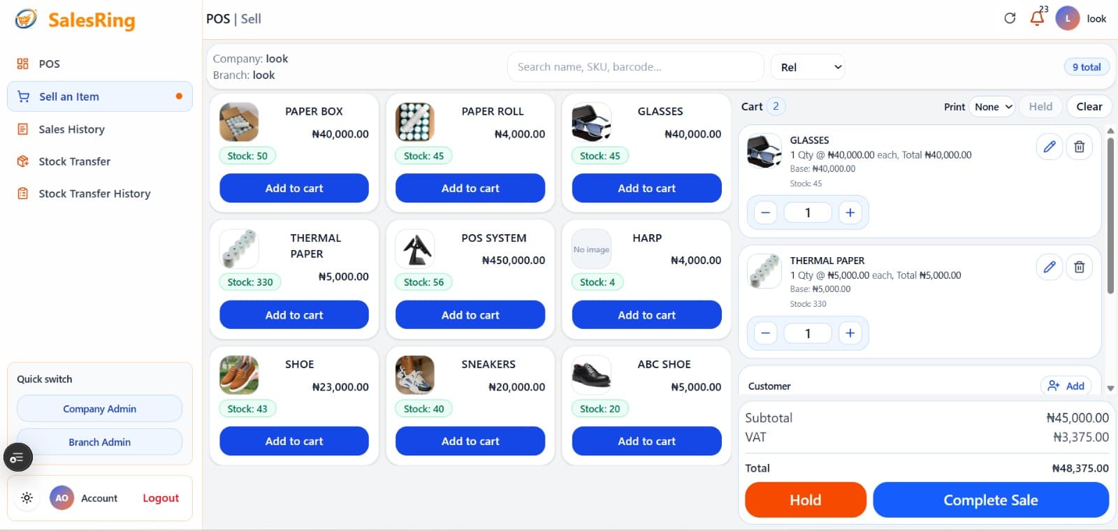 SalesRing POS Growth
